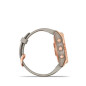 Garmin Fenix 7S Solar Rose Gold Correa de silicona Beige Arena Garmin Fenix 7S Solar Rose Gold Correa de silicona Beige Arena