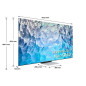 TV Samsung Neo QLED 65'' QE65QN900B 8K UHD Gris anthracite 2022 TV Samsung Neo QLED 65'' QE65QN900B 8K UHD Gris anthracite 2022