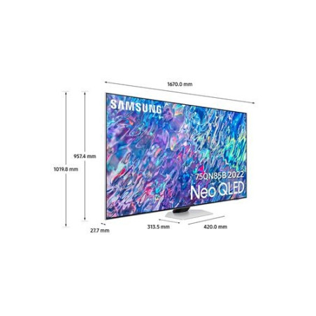 TV Samsung Neo QLED 75'' QE75QN85B 4K UHD Gris argent 2022