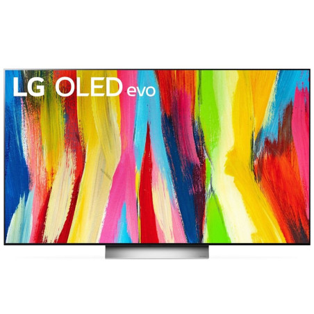 TV LG OLED65C2 4K UHD 65" Smart TV 2022 Gris Blanco