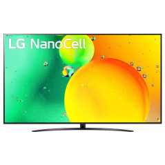 LG 43NANO786 43" 4K UHD Smart TV 2022 Gris oscuro