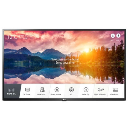 TV LG 65US662H 65" 4K UHD Smart Hotel TV Cerámica Negra