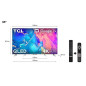 TV TCL 65C635 65'' QLED 4K UHD Smart TV Aluminio cepillado 2022 TV TCL 65C635 65'' QLED 4K UHD Smart TV Aluminio cepillado 2022