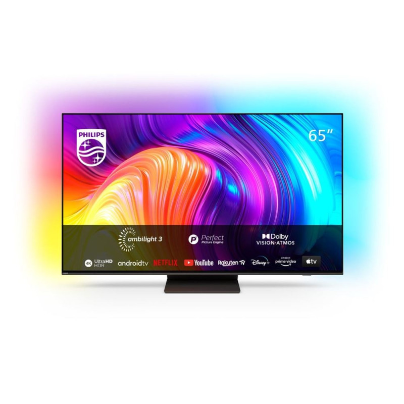 TV LED Philips 65PUS8897 The One 164 cm Ambilight 4K UHD Android TV Gris anthracite 2022 TV LED Philips 65PUS8897 The One 164 cm Ambilight 4K UHD Android TV Gris anthracite 2022