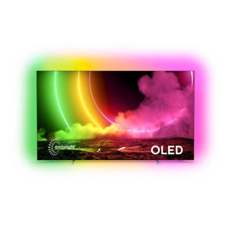 TV Philips 48OLED806 48" 4K UHD Smart TV Gris métal