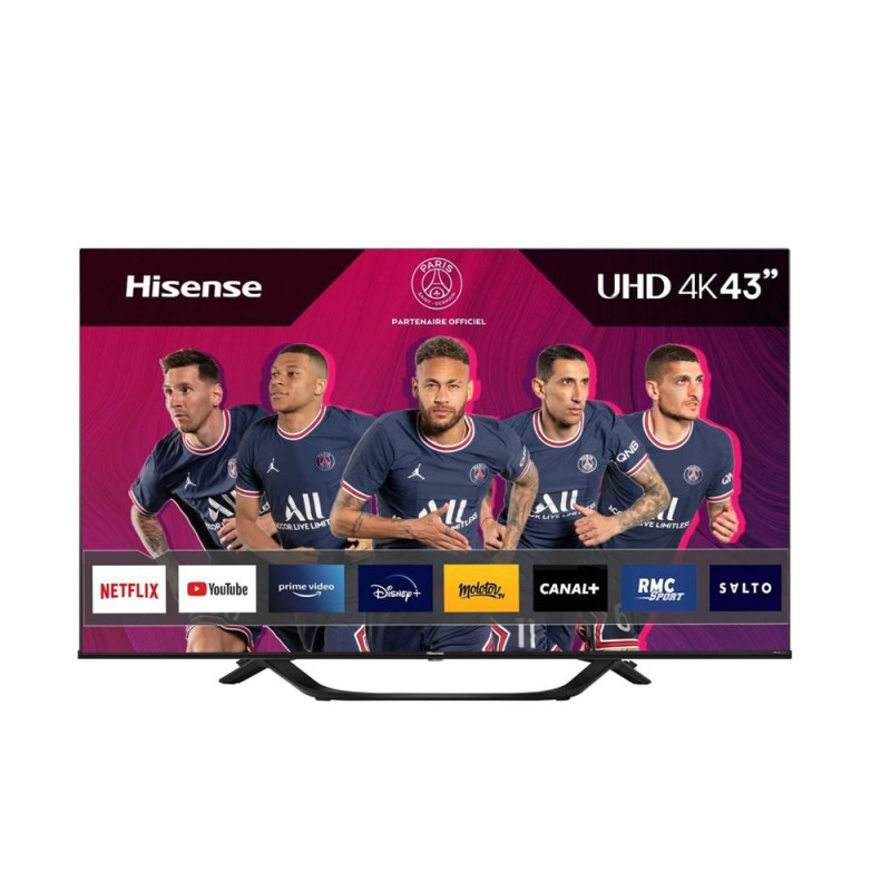 TV LED Hisense 43A63H 43" 4K UHD Smart TV Negro 2022 TV LED Hisense 43A63H 43" 4K UHD Smart TV Negro 2022