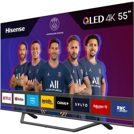 TV Hisense 55A7GQ QLED 55" 4K UHD Smart TV Noir