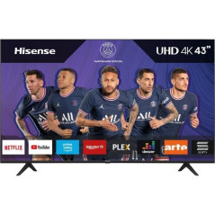 Hisense 43A7100F 43" 4K UHD Smart TV Negro