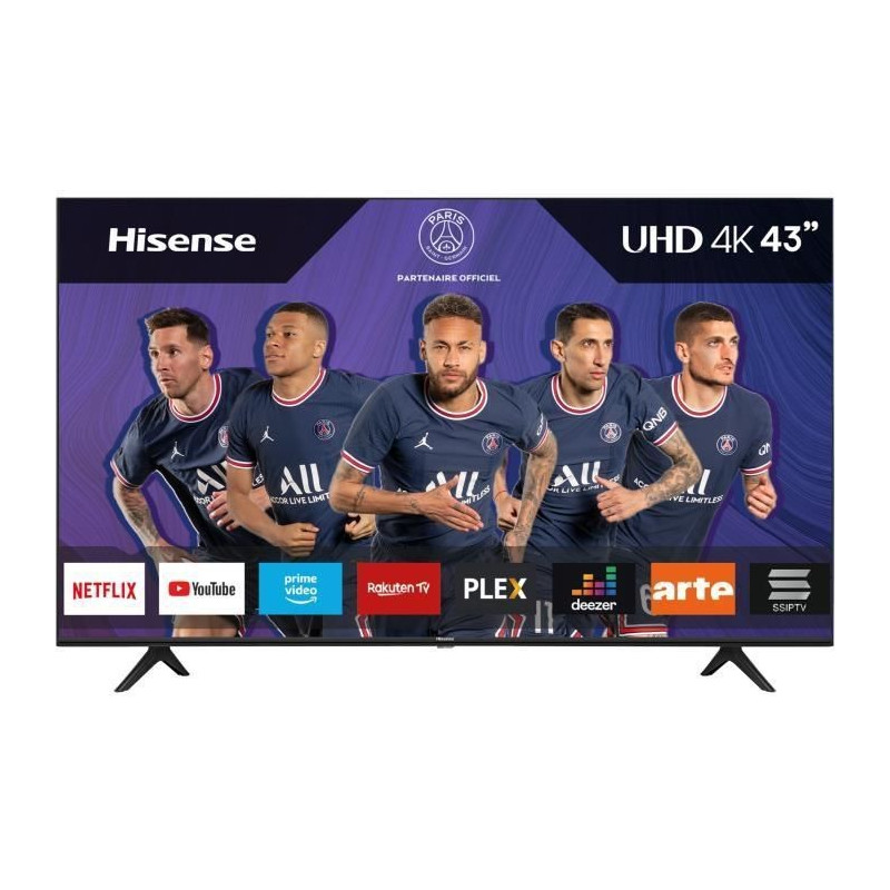 TV Hisense 43A7100F 43" 4K UHD Smart TV Noir