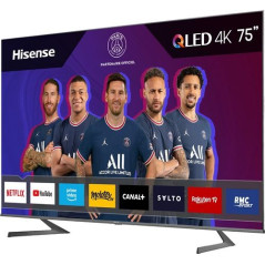 TV Hisense 75A7GQ QLED 75" 4K UHD Smart TV Negro