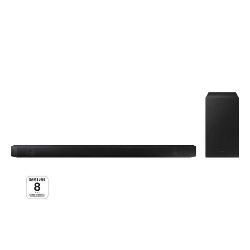 Barra de sonido Samsung HW-Q60B Dolby Atmos 3.1 Negro Barra de sonido Samsung HW-Q60B Dolby Atmos 3.1 Negro