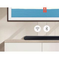 Barra de sonido Samsung HW-S60B Dolby Atmos 5.0 Negro