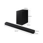 Barre de son Samsung HW-B550 Noir