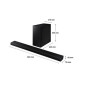 Barra de sonido Samsung HW-Q800A Dolby Atmos Negro Barra de sonido Samsung HW-Q800A Dolby Atmos Negro