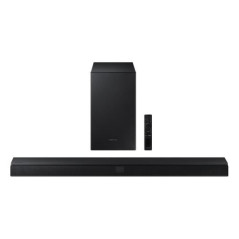 Barra de sonido Samsung HW-T550- Canal 2.1 - Inalámbrico - Bluetooth - 320 vatio - Negro