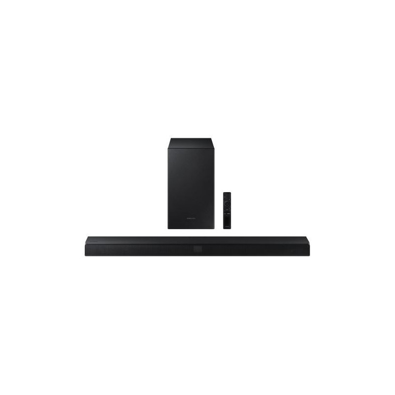 Barra de sonido Samsung HW-T550- Canal 2.1 - Inalámbrico - Bluetooth - 320 vatio - Negro Barra de sonido Samsung HW-T550- Canal 2.1 - Inalámbrico - Bluetooth - 320 vatio - Negro