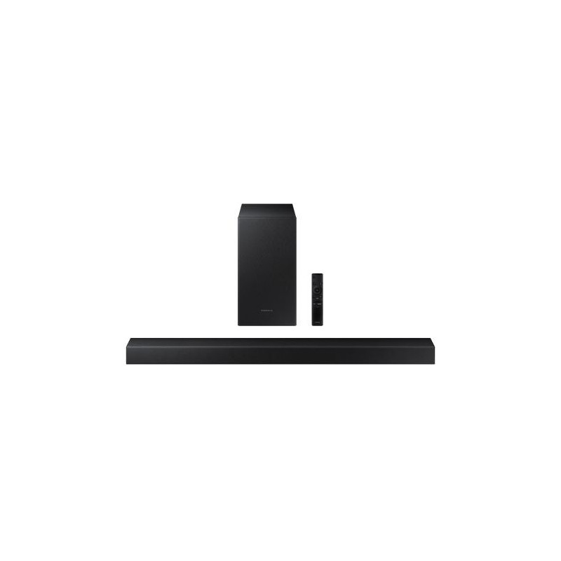Barra de sonido Samsung HW-T430/ZF 2.1 200 vatios negro de carbón Barra de sonido Samsung HW-T430/ZF 2.1 200 vatios negro de carbón