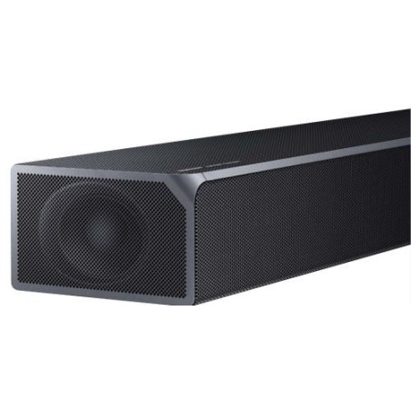 Barre de son Samsung HW-Q90R- pour home cinéma - canal 7.1.4 - sans fil - Bluetooth, Wi-Fi - 512 Watt - gris