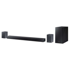 HW-Q90R- Home Theater Samsung Soundbar - Canal 7.1.4 - Inalámbrico - Bluetooth, Wi-Fi - 512 vatio - Gris
