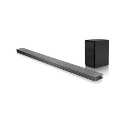 LG SJ8 - Sistema de barra de sonido - para cine en casa - Canal 4.1 - inalámbrico -, Bluetooth, Wi-Fi - 300 vatios