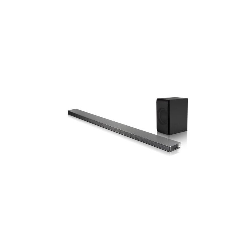LG SJ8 - Sistema de barra de sonido - para cine en casa - Canal 4.1 - inalámbrico -, Bluetooth, Wi-Fi - 300 vatios