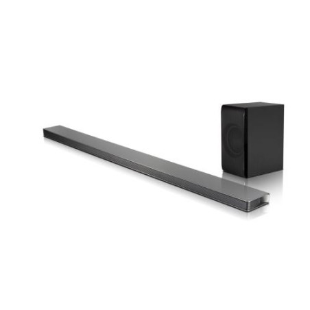 LG SJ8 - Sistema de barra de sonido - para cine en casa - Canal 4.1 - inalámbrico -, Bluetooth, Wi-Fi - 300 vatios