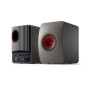 Enceintes actives Hifi connectées Kef LS50 Wireless II Gris Titane vendues par paire Enceintes actives Hifi connectées Kef LS50 Wireless II Gris Titane vendues par paire