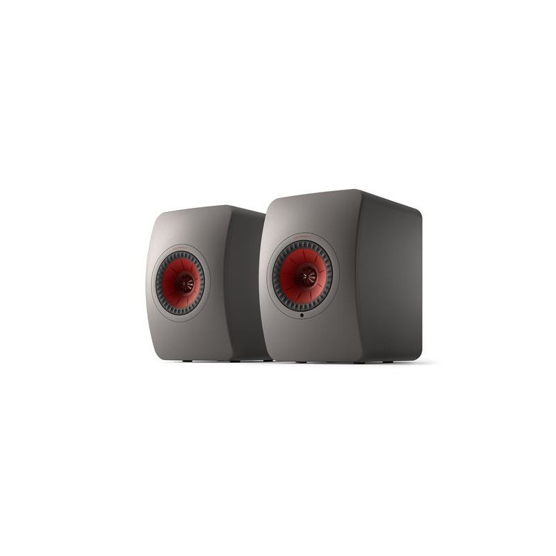 Enceintes actives Hifi connectées Kef LS50 Wireless II Gris Titane vendues par paire Enceintes actives Hifi connectées Kef LS50 Wireless II Gris Titane vendues par paire