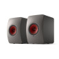 Enceintes actives Hifi connectées Kef LS50 Wireless II Gris Titane vendues par paire Enceintes actives Hifi connectées Kef LS50 Wireless II Gris Titane vendues par paire