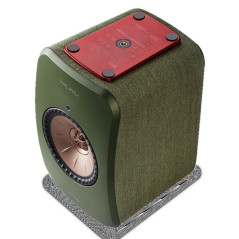 Altavoces Hifi activos conectados KEF LSX Olive Green vendidos en pares