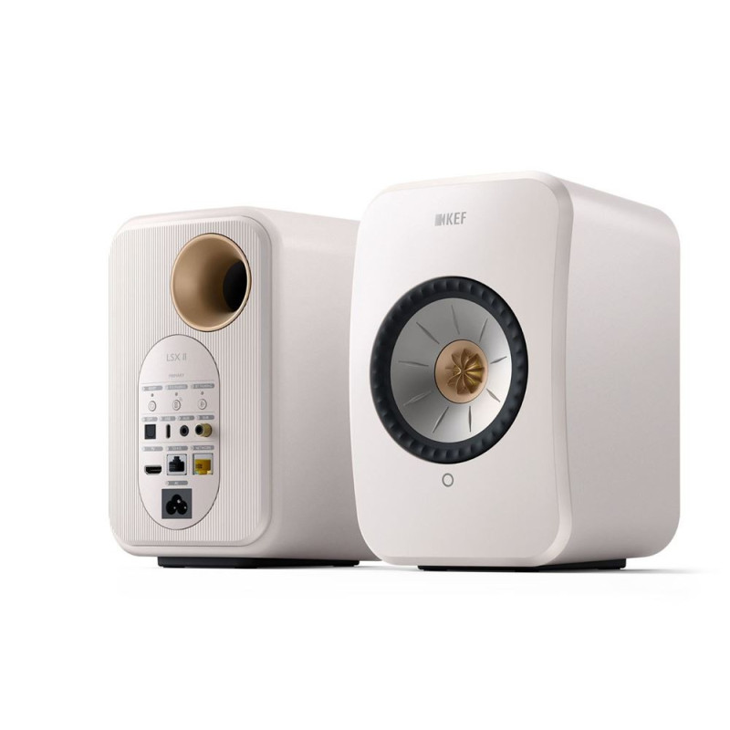 Enceintes connectées Hi-Fi KEF LSX 2 Blanc Vendues par paire Enceintes connectées Hi-Fi KEF LSX 2 Blanc Vendues par paire