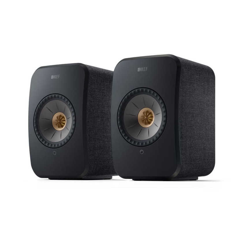 Enceintes connectées Hi-Fi KEF LSX 2 Noir Vendues par paire Enceintes connectées Hi-Fi KEF LSX 2 Noir Vendues par paire