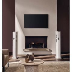 LS60 Wireless Hi-Fi Smart Speakers KEF White Se vende como un par