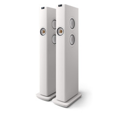 LS60 Wireless Hi-Fi Smart Speakers KEF White Se vende como un par