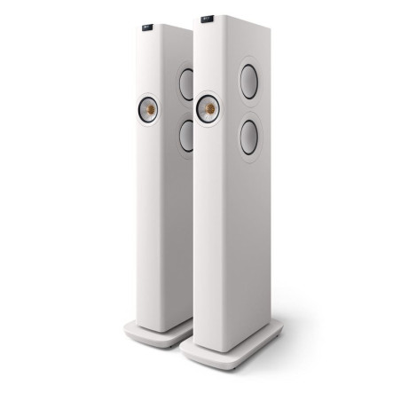 LS60 Wireless Hi-Fi Smart Speakers KEF White Se vende como un par