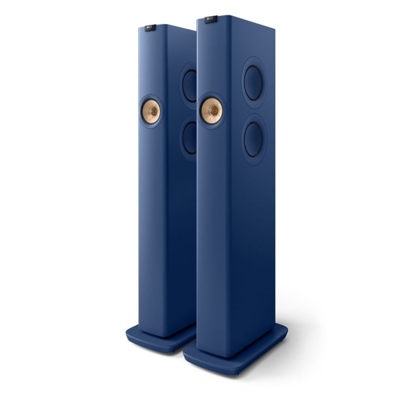 LS60 Wireless Blue Hi-Fi KEF Smart Speakers se venden en par LS60 Wireless Blue Hi-Fi KEF Smart Speakers se venden en par