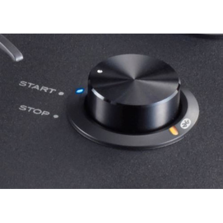 Enceintes actives Hifi connectées Kef LSX Noir vendues par paire + Platine vinyle Bluetooth Teac TN-280BT-A3 Noir