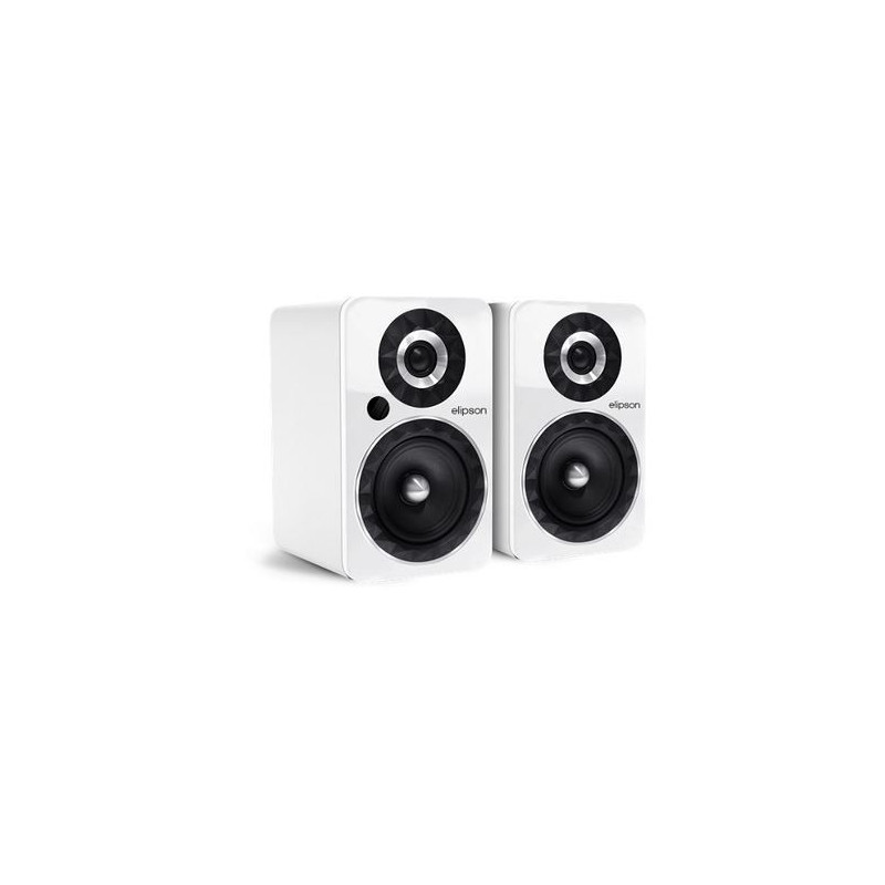 Elipson Prestige Facet 6B BT - Haut-parleurs - sans fil - 70 Watt - 2 voies - blanc mat, Blanc laqué Elipson Prestige Facet 6B BT - Haut-parleurs - sans fil - 70 Watt - 2 voies - blanc mat, Blanc laqué