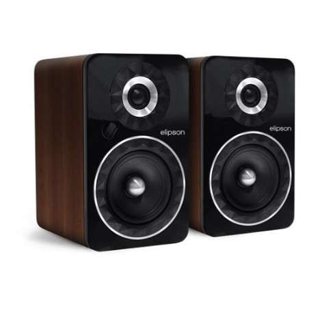Enceintes amplifiées Hifi Bluetooth Elipson Prestige Facet 6B Noyer