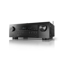 Denon AVR-S650H - Receptor de red AV - 4K - HDR - Canal 5.2 - 5 x 135 vatios - Negro