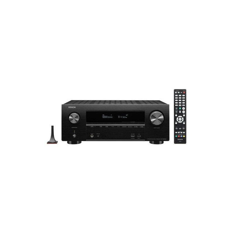 Denon AVR-X2500H - Récepteur de réseau AV - 4K - HDR - Canal 7.2 - 7 x 95 Watt - noir Denon AVR-X2500H - Récepteur de réseau AV - 4K - HDR - Canal 7.2 - 7 x 95 Watt - noir