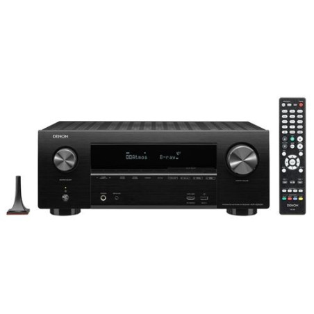 Denon AVR-X2500H - Receptor de red AV - 4K - HDR - Canal 7.2 - 7 x 95 vatios - Negro