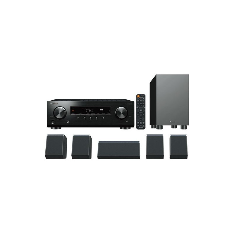 Pack Home Cinéma Pioneer HTP-076D canaux 5.1 Dolby Atmos Noir Pack Home Cinéma Pioneer HTP-076D canaux 5.1 Dolby Atmos Noir