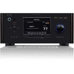 Amplificador de cine en casa Rotel RAP-1580 MKII 4K HDR Dolby Atmos Negro
