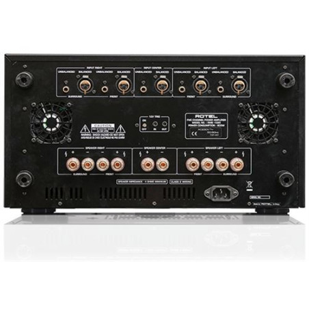 Amplificador de potencia de 5 canales Rotel RMB-1555 Plata