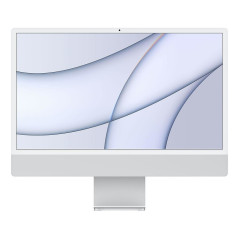 Apple iMac (2021) 24" 256 Go Argent (MGTF3FN/A-M1-8/7-MKPN)