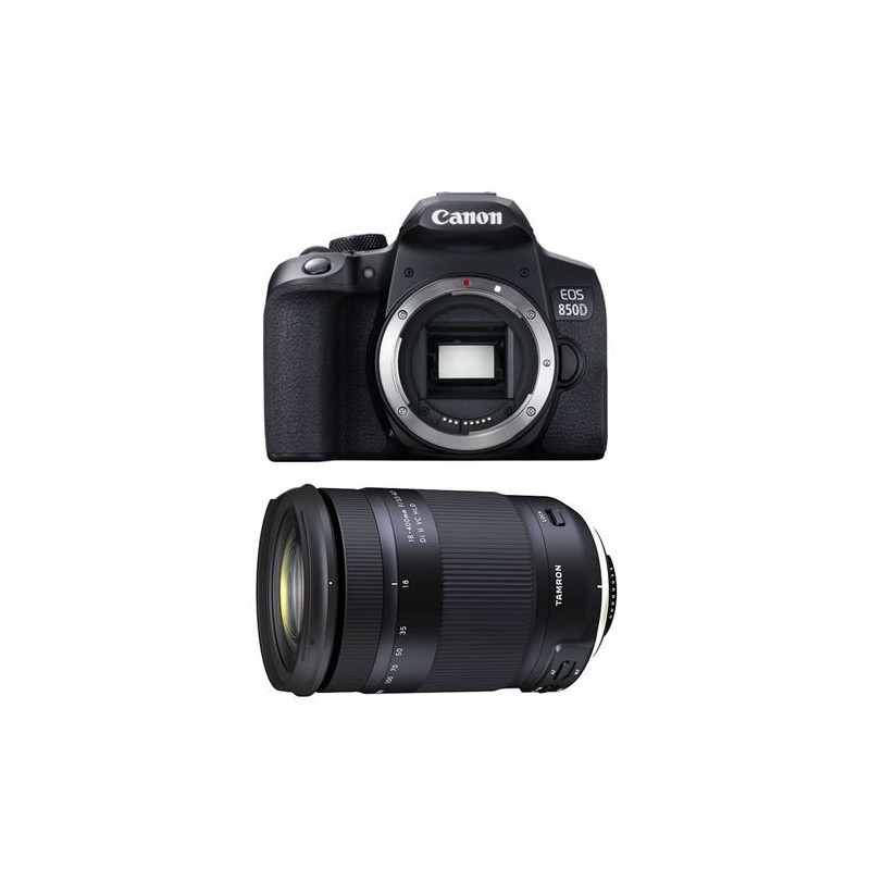 Canon eos 850d + tamron 18-400 vc