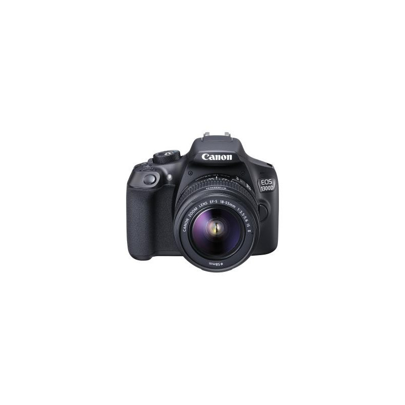 EOS 1300D Canon réflex digital + objetivo EF-S IS II de 18-55 mm