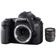 DSLR Canon EOS 6D + Obj. Canon EF IS USM 24 -70mm f/4.0 Macro L Series