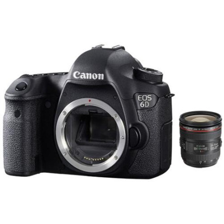 Reflex Canon EOS 6D + Obj. Canon EF IS USM 24 -70 mm f/4.0 Macro série L